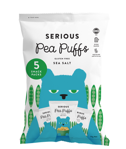 Serious Puffs - Sea Salt Multipack (75g)