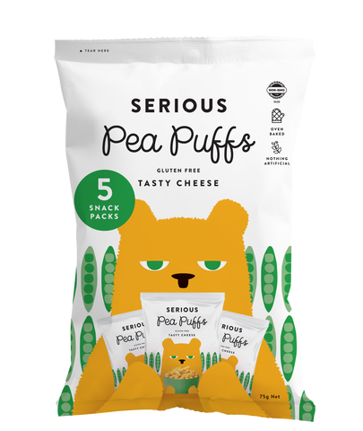 Serious Puffs - Tasty Cheese Multipack (75g)