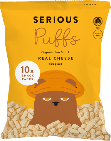 Serious Puffs - Real Cheese Multipack (150g)