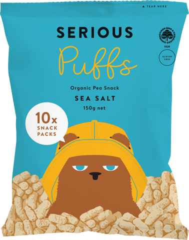 Serious Puffs - Sea Salt Multipack (150g)