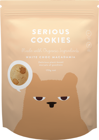Serious Cookies - White Choc Macadamia (170g)